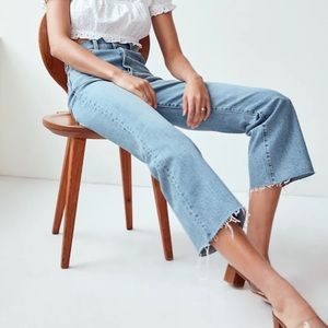 Levi’s ribcage cropped flare